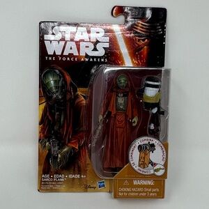 Hasbro Star Wars The Force Awakens 3.75-inch Sarco Plank Action Figure NEW
